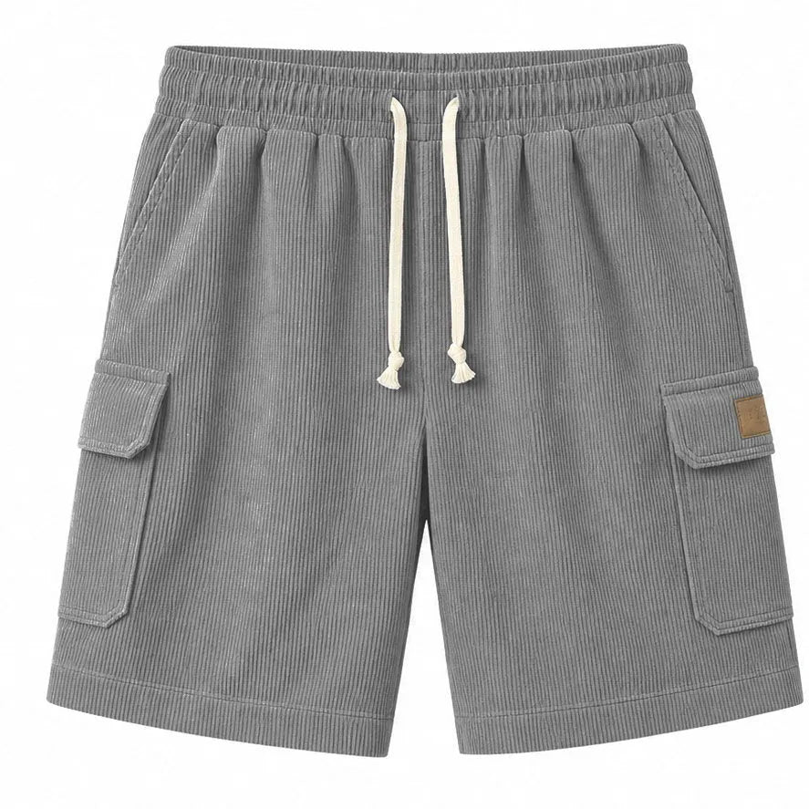 Big & Tall Corduroy Cargo Shorts Limited