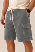 Big & Tall Corduroy Cargo Shorts Limited