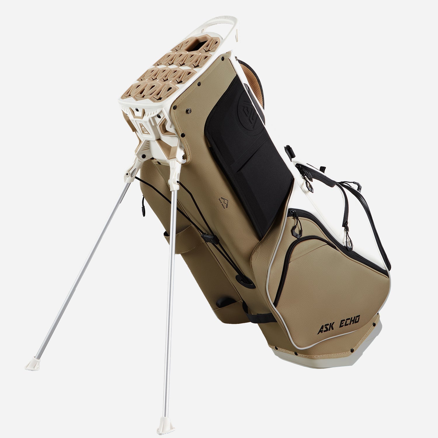 AeroCaddie Lightweight Multi-Pocket Golf Stand Bag