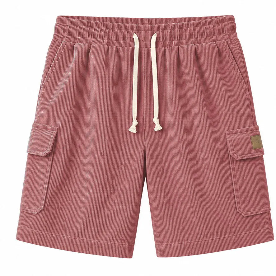 Big & Tall Corduroy Cargo Shorts Limited