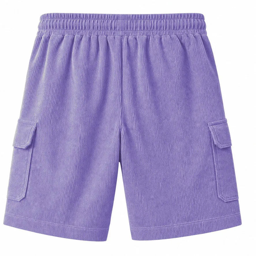Big & Tall Corduroy Cargo Shorts Limited