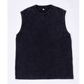 Men’s Washed Cotton Sleeveless Vest