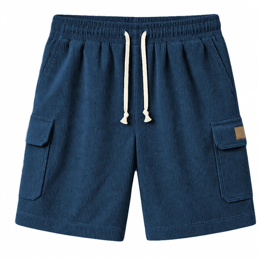 Big & Tall Corduroy Cargo Shorts Limited
