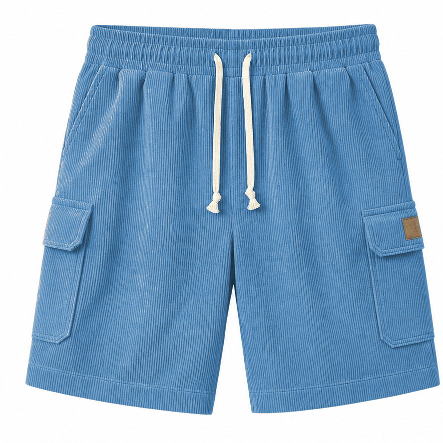 Big & Tall Corduroy Cargo Shorts Limited