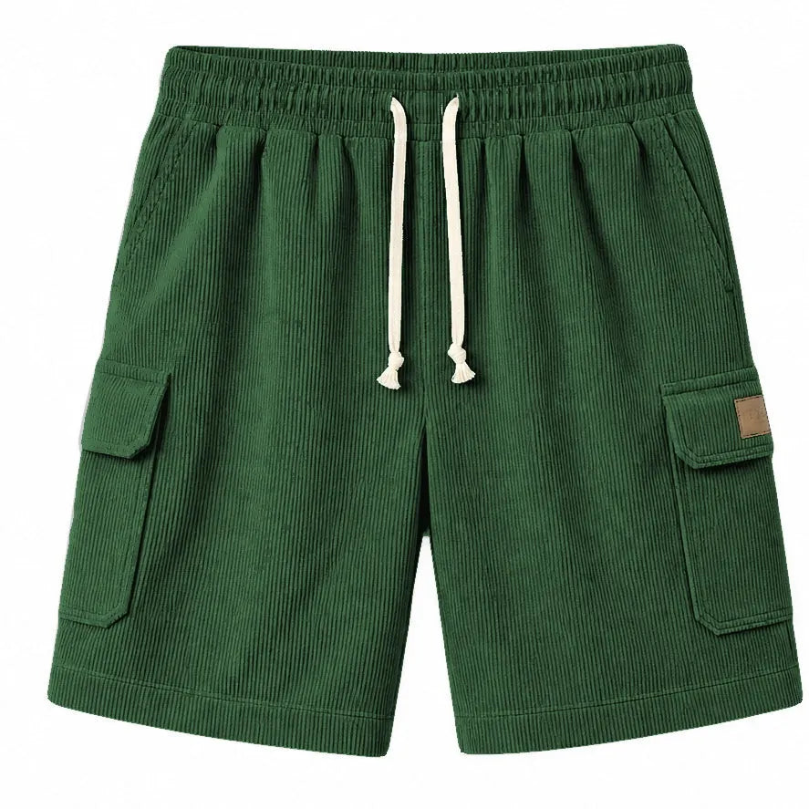 Big & Tall Corduroy Cargo Shorts Limited