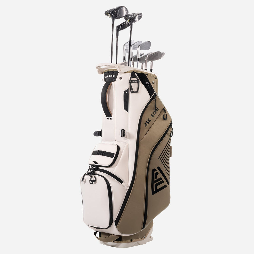 AeroCaddie Lightweight Multi-Pocket Golf Stand Bag