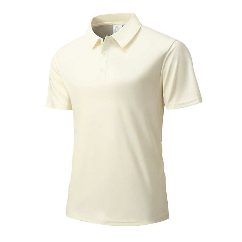 Men's Summer Breathable Collared T-Shirt