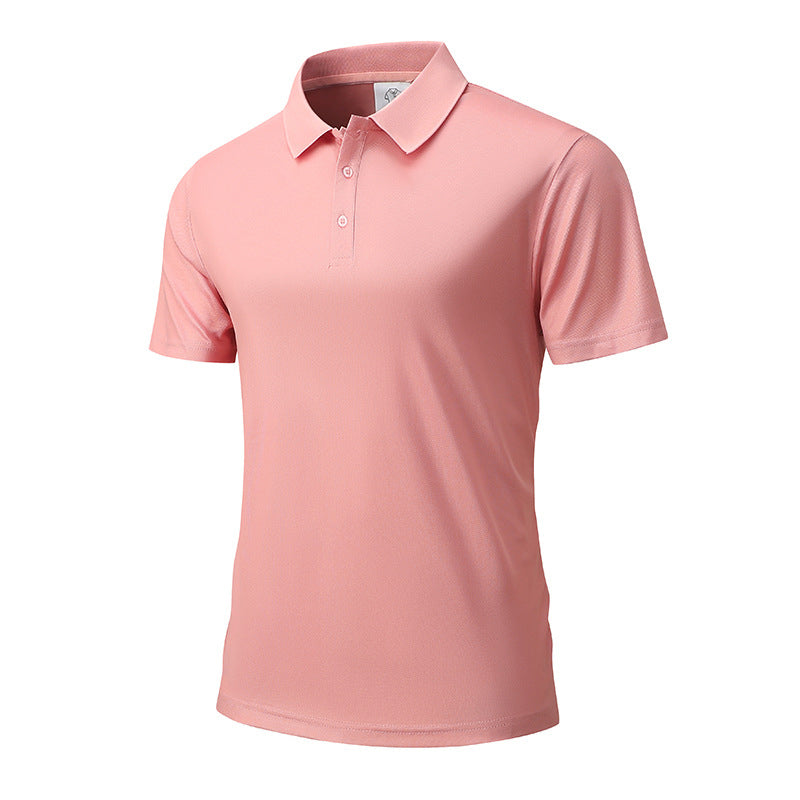 Men's Summer Breathable Collared T-Shirt